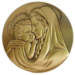 Antique Gold Brass Based Medal Coins